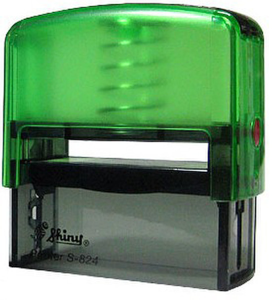 Shiny S-824 58 x 22mm Green seal