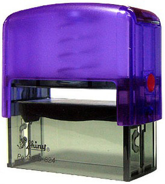 Shiny S-824 58 x 22mm Violett Stempel