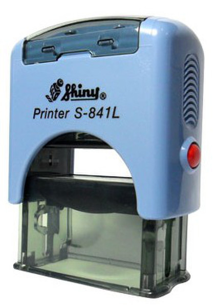 Shiny S-841L 30 x 10mm Blau Stempel