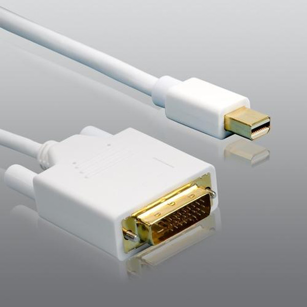 PureLink Mini DisplayPort/DVI 1.5m 1.5m mini DisplayPort DVI-D Weiß