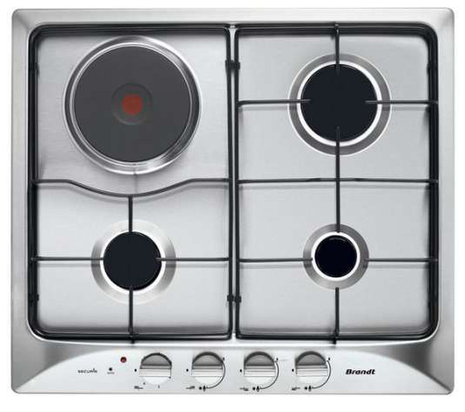 Brandt TE1017X built-in Combi Stainless steel hob