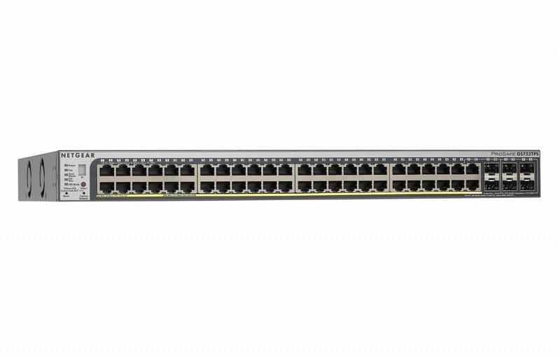 Netgear ProSafe Managed L3 Gigabit Ethernet (10/100/1000) Black