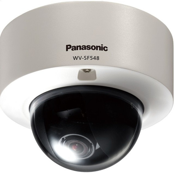 Panasonic WV-SF548E IP security camera Innen & Außen Kuppel Weiß Sicherheitskamera