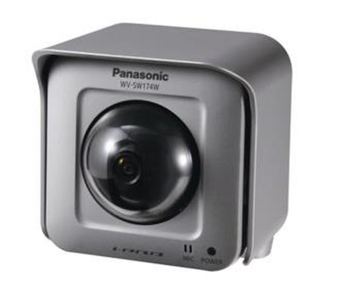 Panasonic WV-SW174WE IP security camera Вне помещения Коробка Серый камера видеонаблюдения