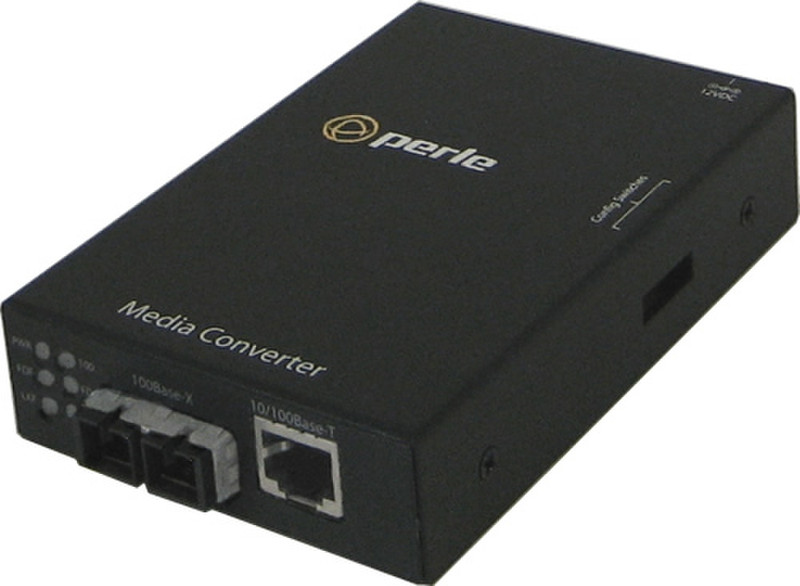 Perle S-110-M2SC2-XT 100Mbit/s 1310nm Multi-mode Black