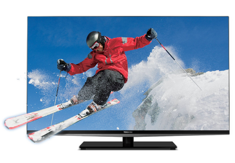 Toshiba 55L7200U 54.64Zoll Full HD 3D Smart-TV WLAN Schwarz LED-Fernseher