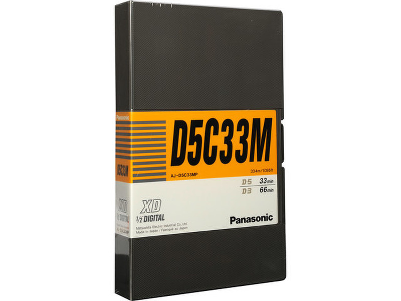 Panasonic AJ-D5C33M Medium 66min 1pc(s) audio/video cassette