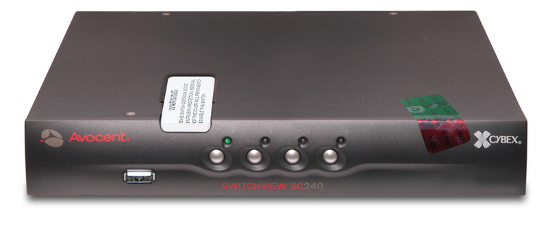 Avocent SC240 Tastatur/Video/Maus (KVM)-Switch