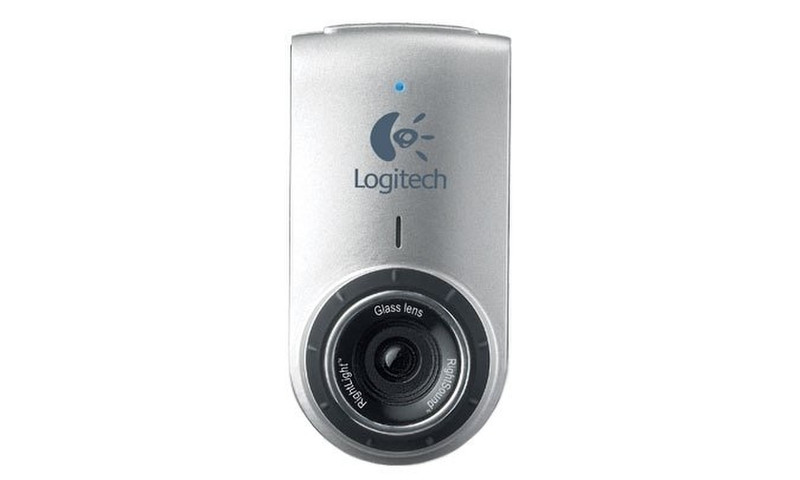 Logitech QuickCam Deluxe for Notebooks 1.3MP 640 x 480Pixel USB 2.0 Schwarz, Silber Webcam