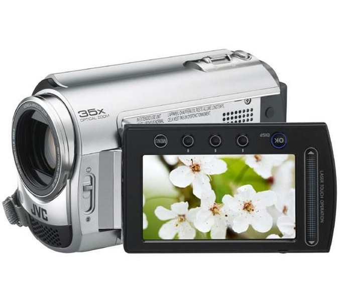 JVC GZ-MG335 HDD Camcorder 30GB 0.8MP CCD Silber