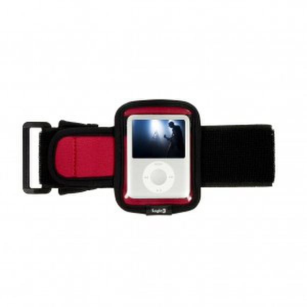 Logic3 ArmBand for iPod nano 3G - Red Rot