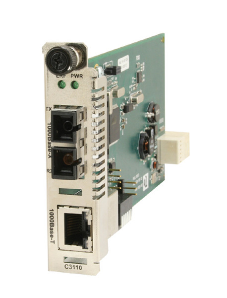 Transition Networks C3110-1029-A1 Внутренний 1000Мбит/с 1550нм Single-mode сетевой медиа конвертор