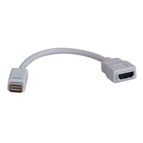 Tripp Lite Mini DVI - HDM, 8" 0.2м Mini-DVI HDMI Белый адаптер для видео кабеля