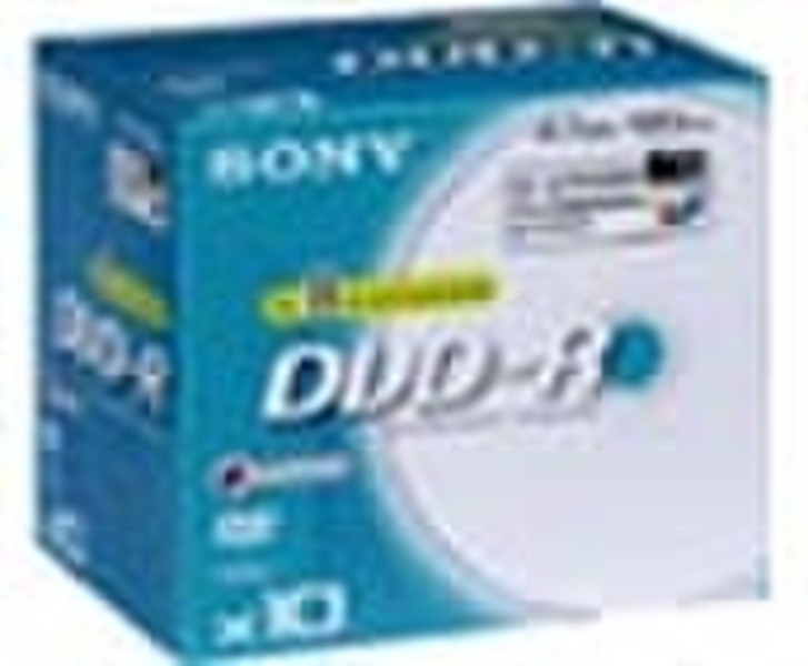 Sony DVD-R 4.7GB 16x Jewelcase 9+1 PromoPack