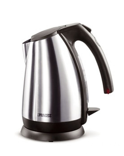 Princess 232347 1.7L 2200W Black,Silver electric kettle