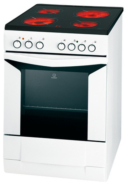 Indesit K6C51(W)/GR Freestanding Ceramic A White