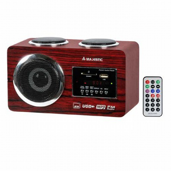 Audiola AH-173WD Micro-Set 2W Holz Home-Stereoanlage