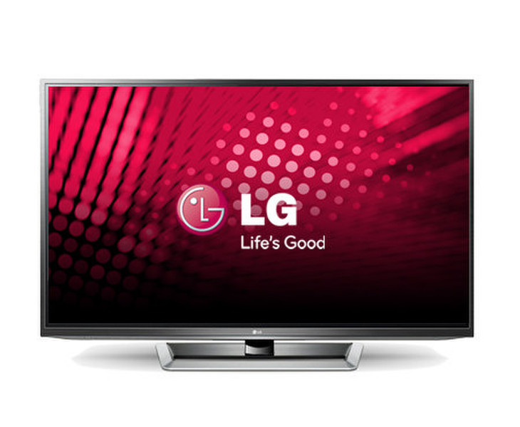 LG 50PM670T 50Zoll Full HD 3D Schwarz, Silber Plasma-Fernseher