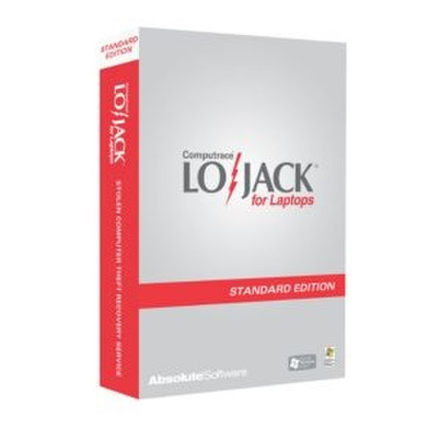 Absolute Software LoJack for Laptops Standard, 1 Year