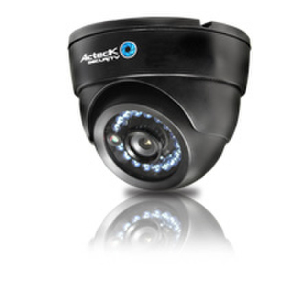 Acteck VSAP-002 CCTV security camera Для помещений Dome Черный камера видеонаблюдения