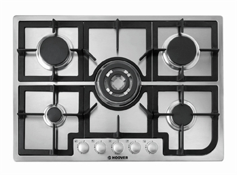 Hoover HGH 75 SQCX built-in Gas Stainless steel hob