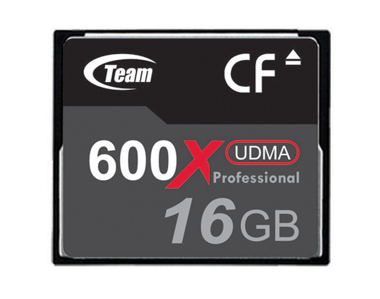 Team Group 16GB, CF 600X 16GB CompactFlash memory card
