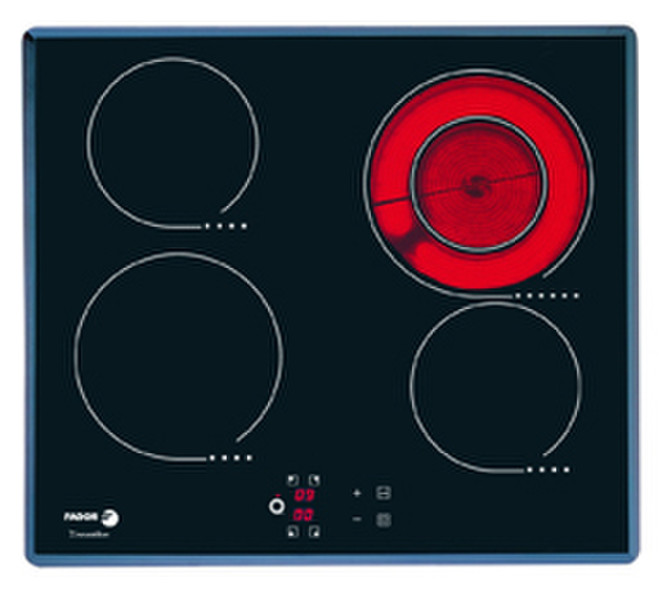 Fagor 2V-32TS Встроенный Ceramic hob Черный