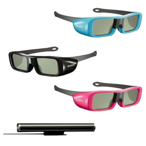 Sony ACC3DCOLORTI stereoscopic 3D glasses