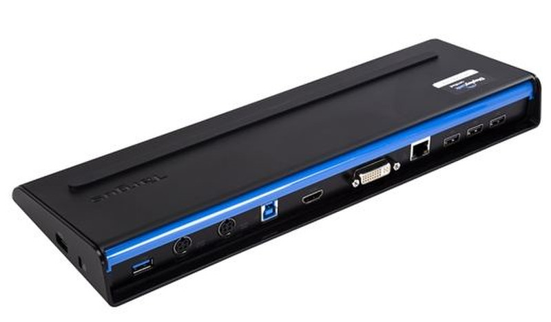 Targus USB 3.0 SuperSpeed™ Dual Video Docking Station with Power Notebook-Dockingstation & Portreplikator