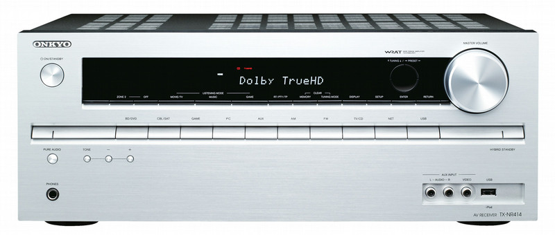 ONKYO TX-NR414 5.1 Surround 3D Silver