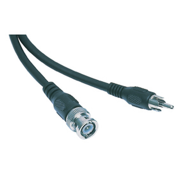 Valueline CABLE-461 1.5m BNC RCA Black coaxial cable