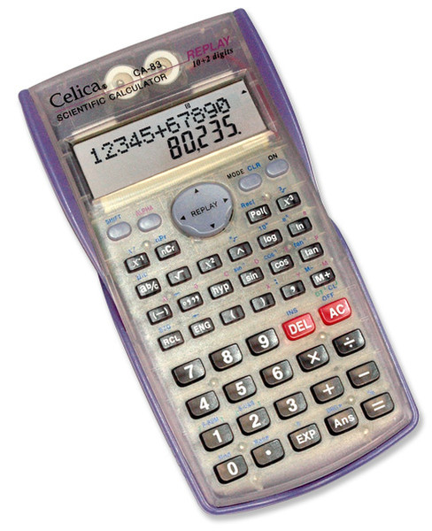 Celica CA-83 Tasche Einfacher Taschenrechner Violett