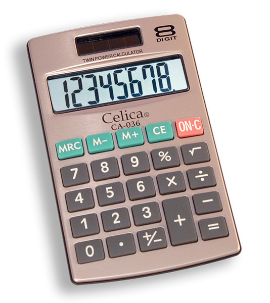 Celica CA-036 Tasche Einfacher Taschenrechner Taschenrechner