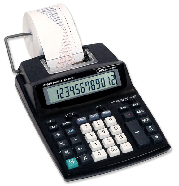 Celica CA-103TS Настольный Printing calculator Черный