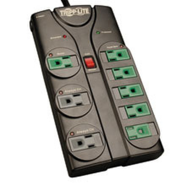 Tripp Lite AV86G 8AC outlet(s) 120V 1.83m Black surge protector