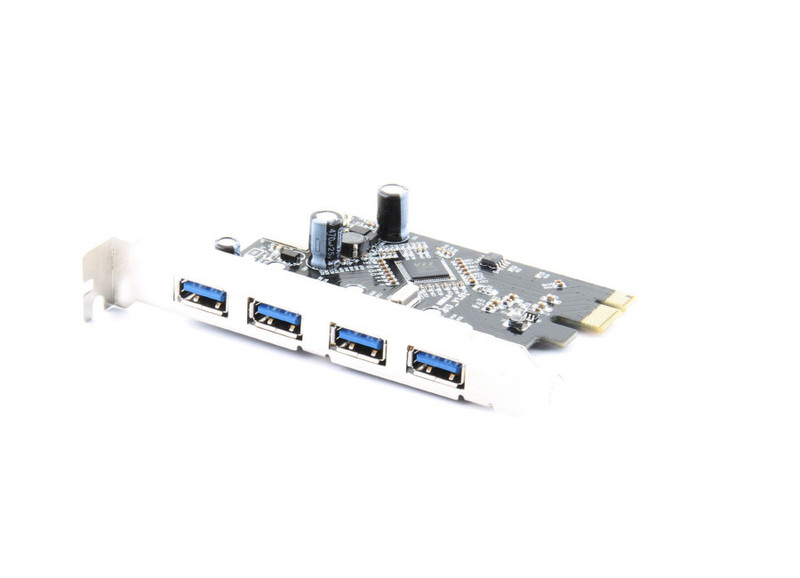 Sabrent CP-4PTU Eingebaut USB 3.0 Schnittstellenkarte/Adapter