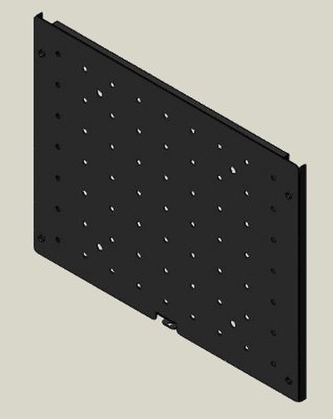 Lucasey LC4X3WS Black flat panel wall mount