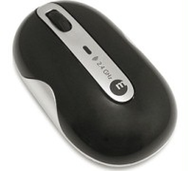Macally Wireless Notebook Mouse Беспроводной RF Лазерный 400dpi Черный компьютерная мышь