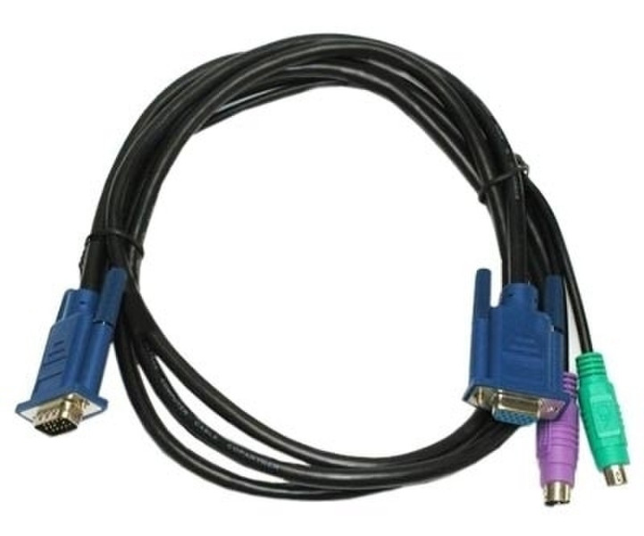 Edimax EK-C18D 3-in-1 KVM Cable 1.8m (for for EK-xxRE) KVM switch