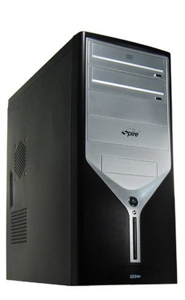 Spire BlackFin III Full-Tower Black,Silver computer case
