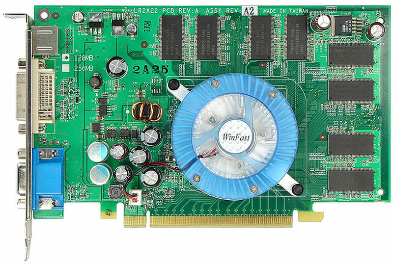 Leadtek PX6200-TD128 GeForce 6200 GDDR graphics card