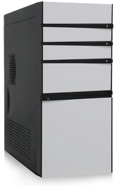 Foxconn TS079 Full-Tower 350Вт Черный, Cеребряный системный блок