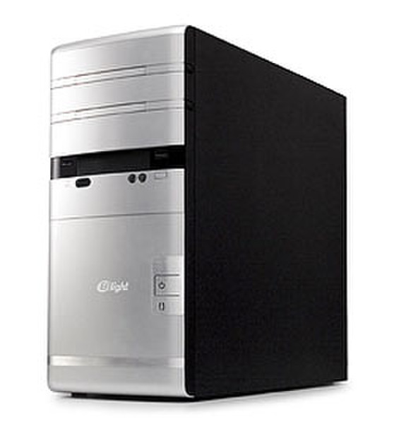 Enlight EN-4114 Midi-Tower Black,Silver computer case