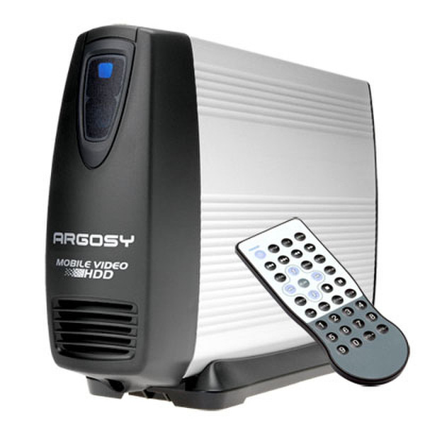 Argosy 500GB Mobile Video HDD Silber Digitaler Mediaplayer