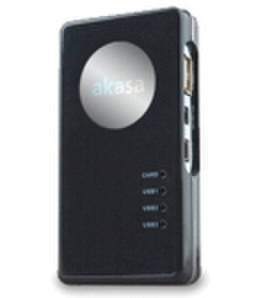 Akasa Black Combo Card Reader Черный устройство для чтения карт флэш-памяти