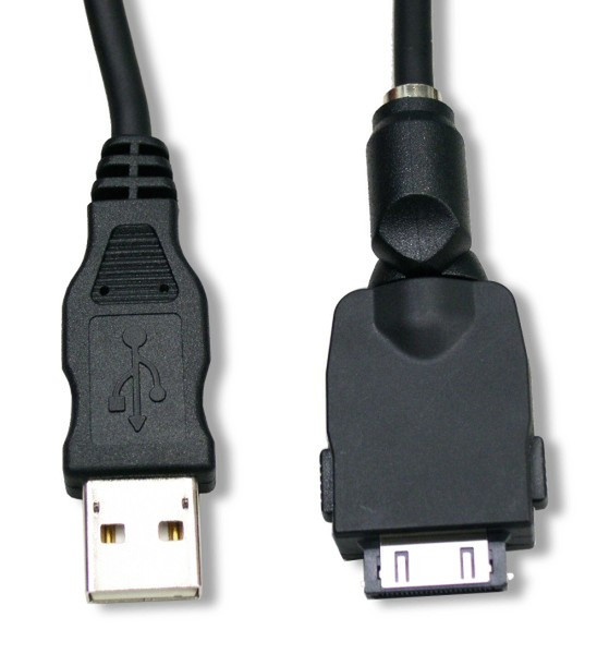 HTC USB Sync cable Black mobile phone cable