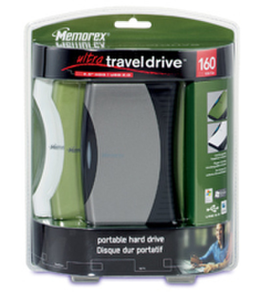 Memorex ULTRATRAVEL DRIVE 160 GB 2.0 160GB Externe Festplatte
