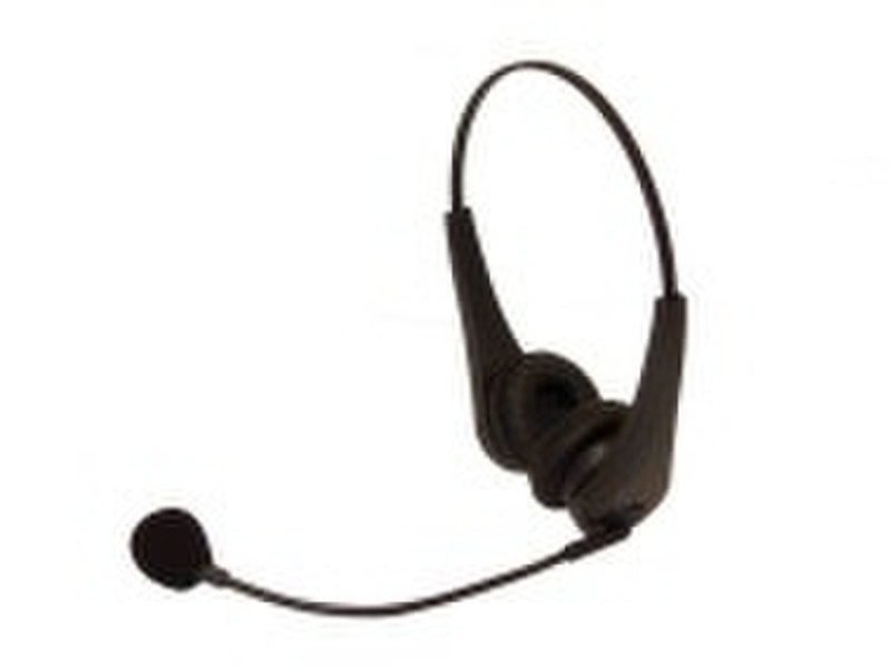 Tiptel HS250 Binaural Black headset