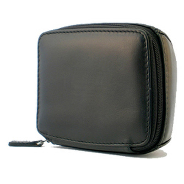 Keomo Luxury Leather TomTom Case Schwarz