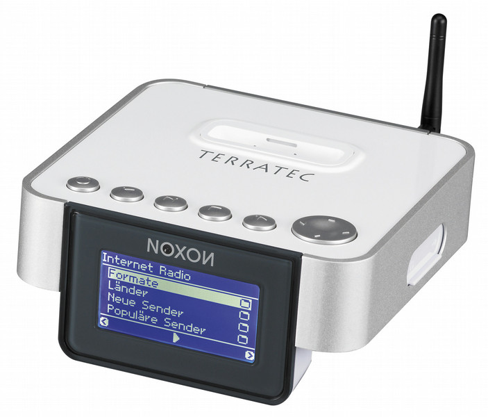 Terratec NOXON 2 Audio F.iPod Персональный Цифровой Черный, Cеребряный радиоприемник